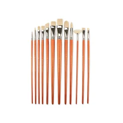 Royal & Langnickel - Bone Taklon RSET-9517, Set di 12 pennelli