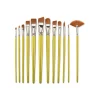 Royal & Langnickel - Brown Taklon RSET-9504, Set di 12 pennelli