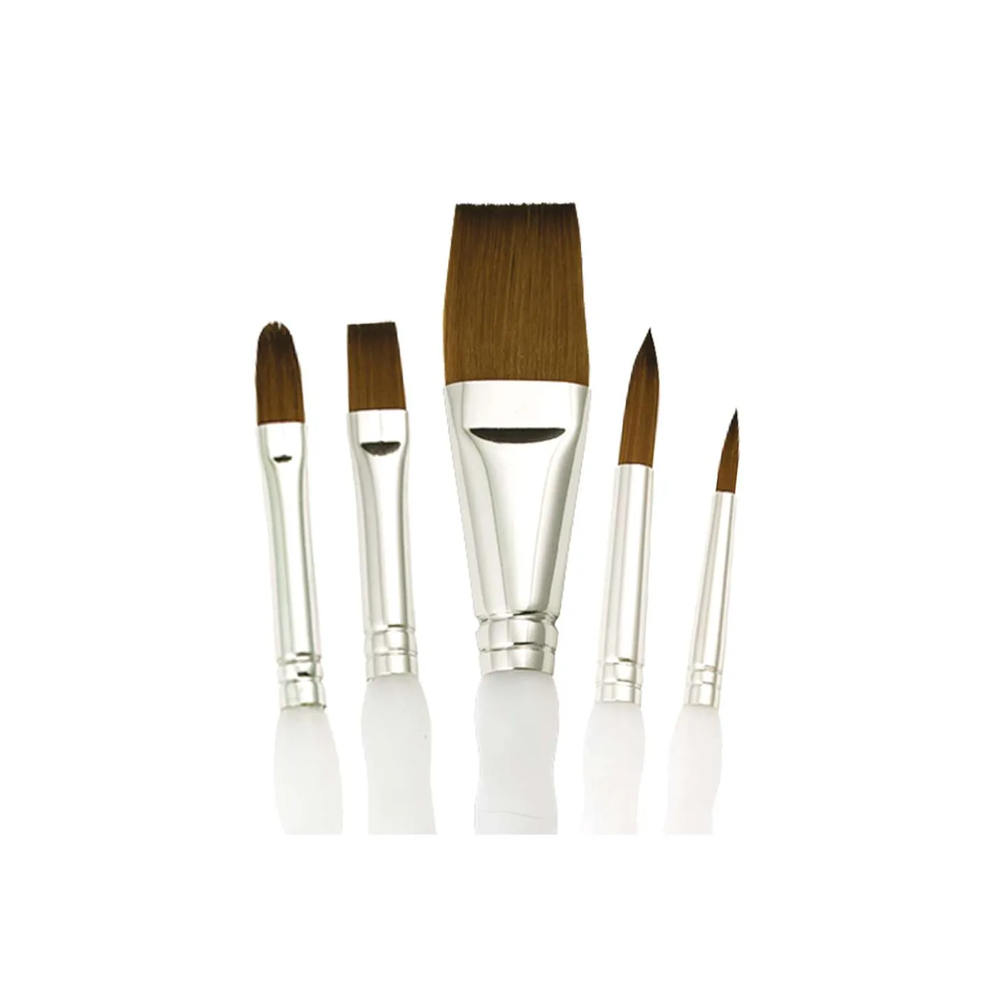 Royal & Langnickel - Set Stroke da 5 pennelli Soft Grip