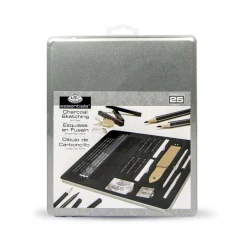 Royal & Langnickel - Standard Tin, Set da disegno a carboncino