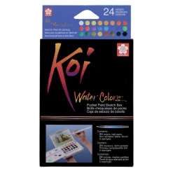 Sakura - Koi, Water Color Sketch Box
