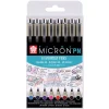 Sakura - Pigma Micron PN, Set da 8 Everyday Pens