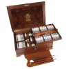 Schmincke - Mussini, Set di 36 colori a olio con accessori in valigetta di legno