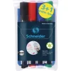 Schneider - Maxx 290, Set da 4 marker per lavagna bianca