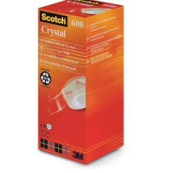 Scotch - Crystal Clear 600, Nastro adesivo trasparente