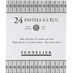 Sennelier - Astuccio di cartoncino per pastelli, vuoto