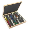 Sennelier - Oil Sticks, Valigetta in legno con 36 colori da 38 ml