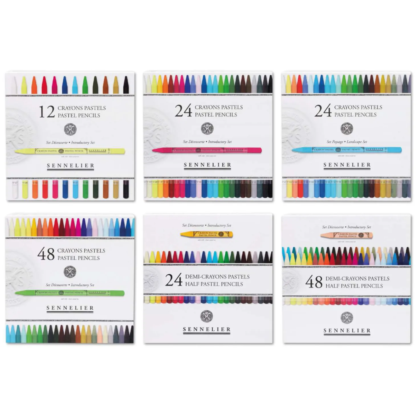 Sennelier - Pastel pencil senza rivestimento, Set