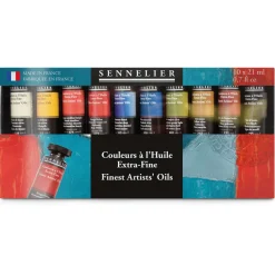 Sennelier - Set da 10 colori a olio extra fini