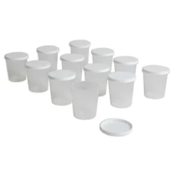 Set con 12 bicchieri graduati