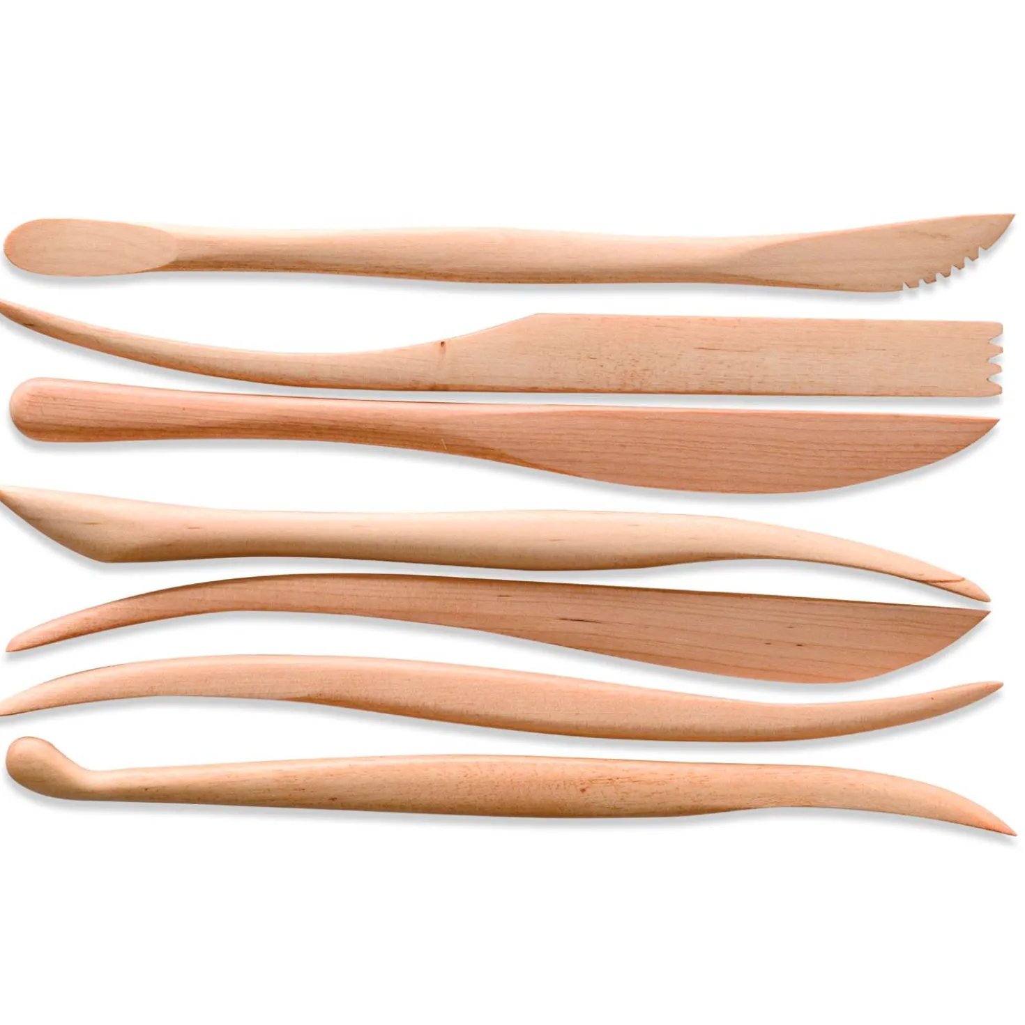 Set di attrezzi per modellatura in legno, 7 pezzi