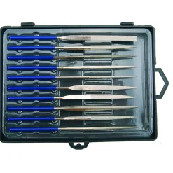 Set di lime diamantate dritte