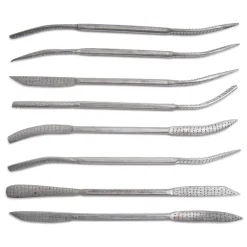 Set di 8 raspe rifloir L