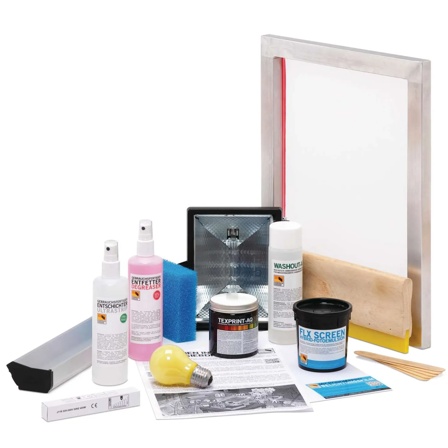 Set per serigrafia - Basic per tessuti 1.0