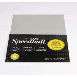 Speedball - Fogli trasparenti per serigrafia
