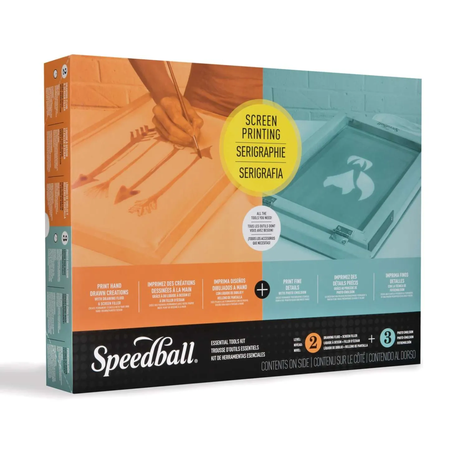 Speedball - Set di strumenti essenziali per serigrafia