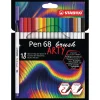 Stabilo - Pen 68 Brush Arty, Set di Brush Pen