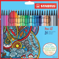 Stabilo - Pen 68, Set di pennarelli in feltro