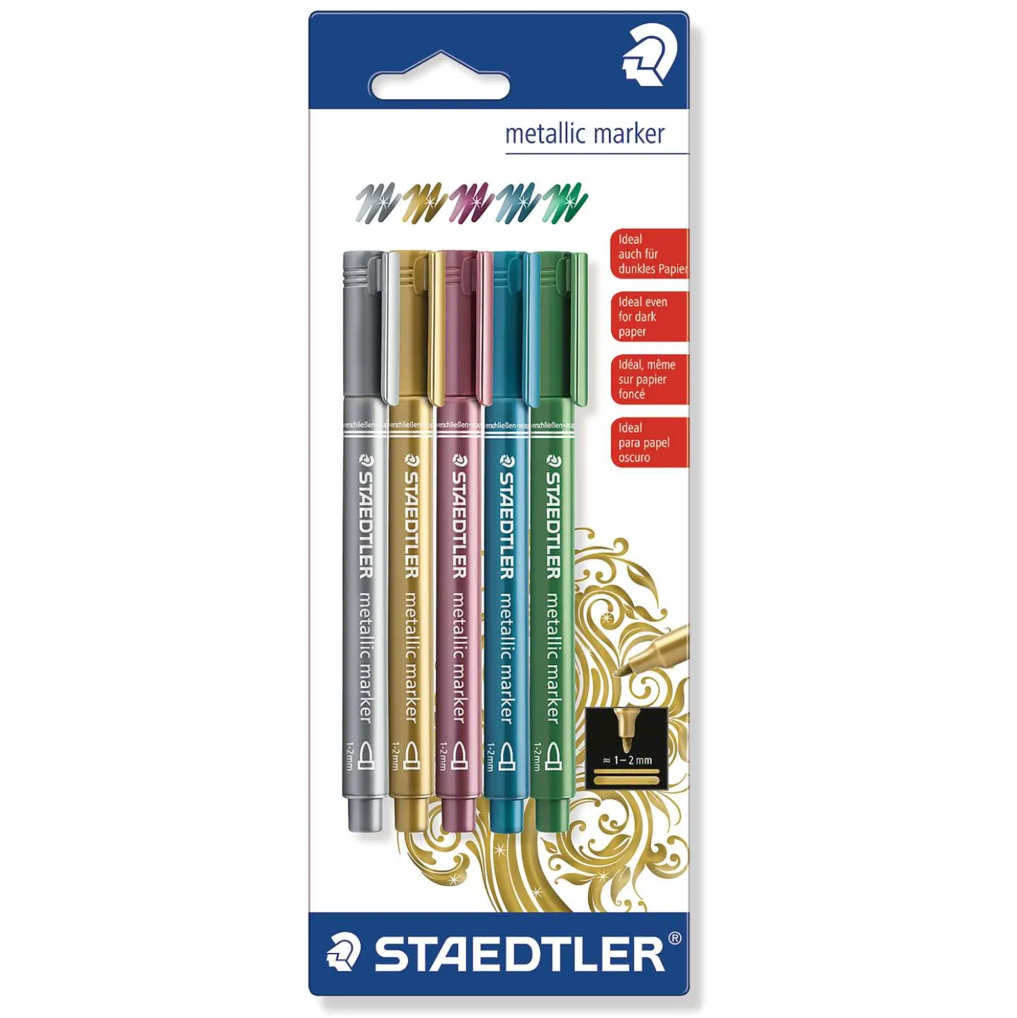 Staedtler - Metallic Marker, Set da 5