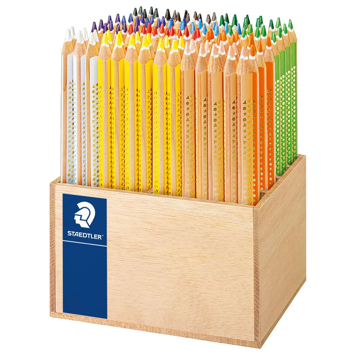 Staedtler - Noris 128, Set jumbo da 112 matite colorate
