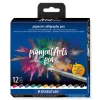 Staedtler - Pigment Arts Pen, Set da 12 Calligraphy Pen 375