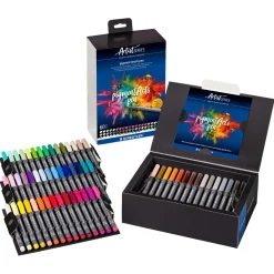 Staedtler - Pigment Arts Pen, Set da 60 Brush Pen 371