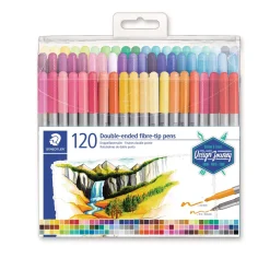 Staedtler - Twin tip pen, Set di pennarelli con punta doppia