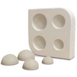 Stampo per colata, 4 mezze sfere