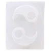 Stampo per portacandele in calcestruzzo, Ying Yang