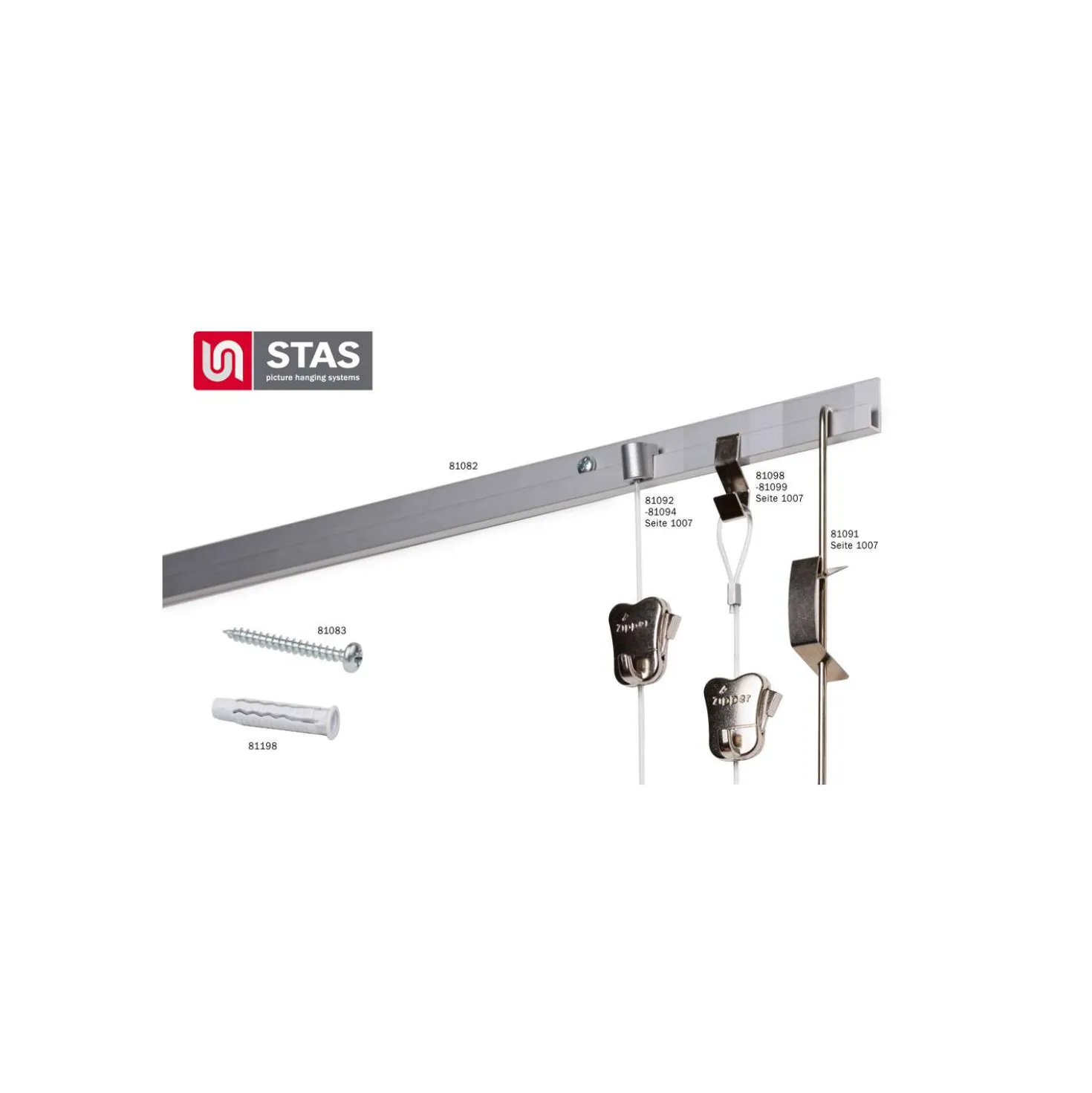 Stas - J-Rail, Kit appendiquadro