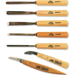 Stubai - Set di 7 utensili da intaglio