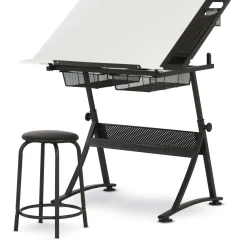 Studio Designs - Tavolo da disegno Fusion Craft con sgabello