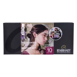 Talens - Rembrandt, Set The Modern Portrait con 10 colori ad olio extra-fini