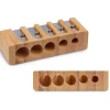 Temperino in bambù con 5 fori