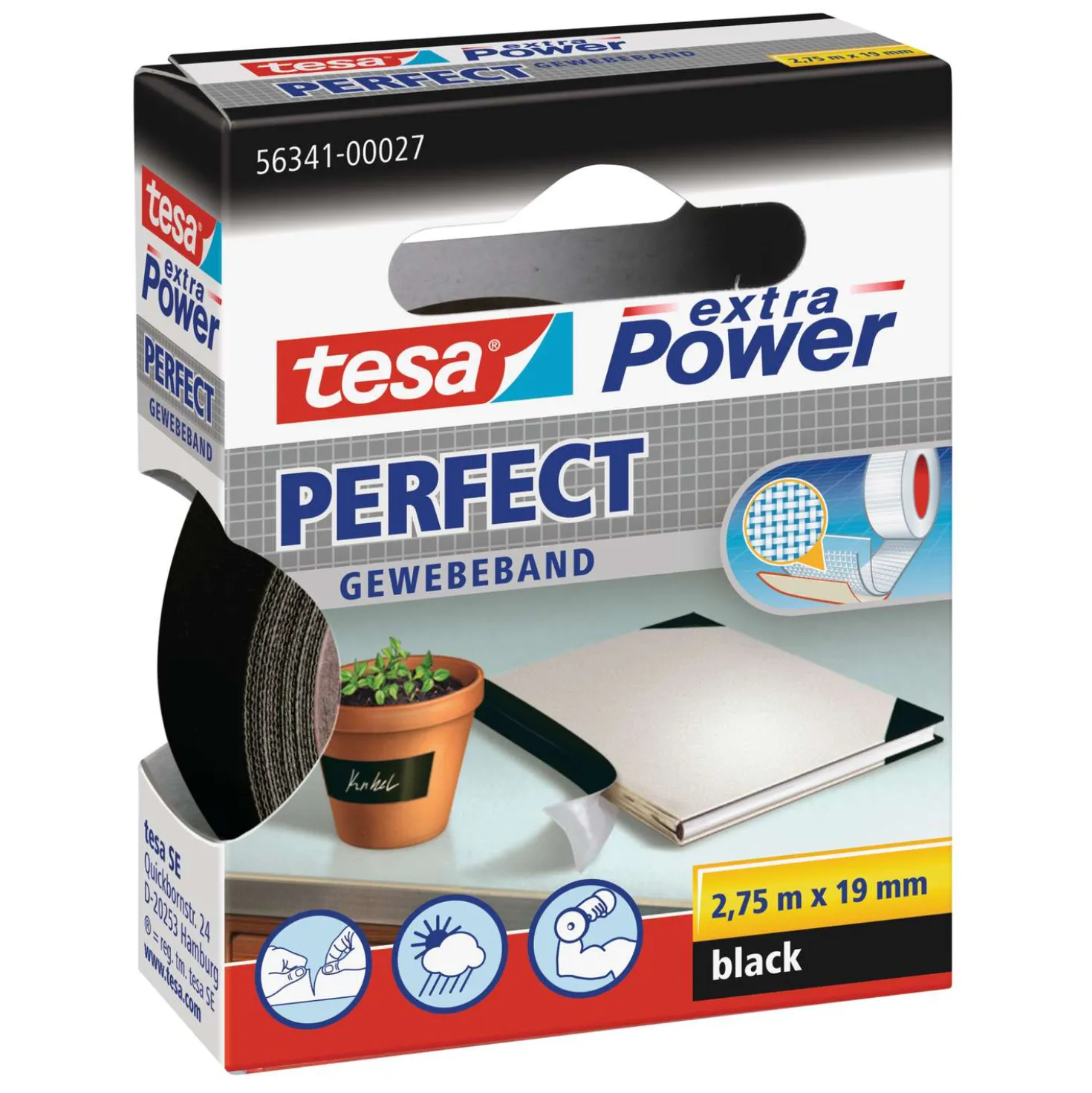 Tesa - Extra Power Perfect, Nastro telato