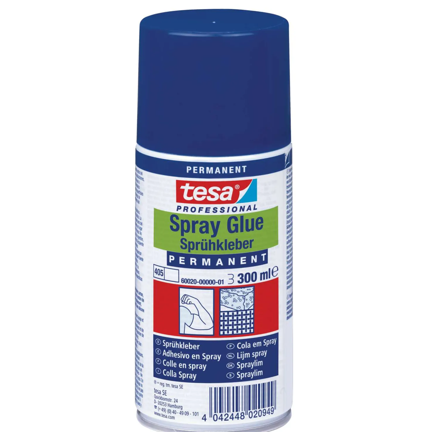Tesa - Permanent, Colla spray