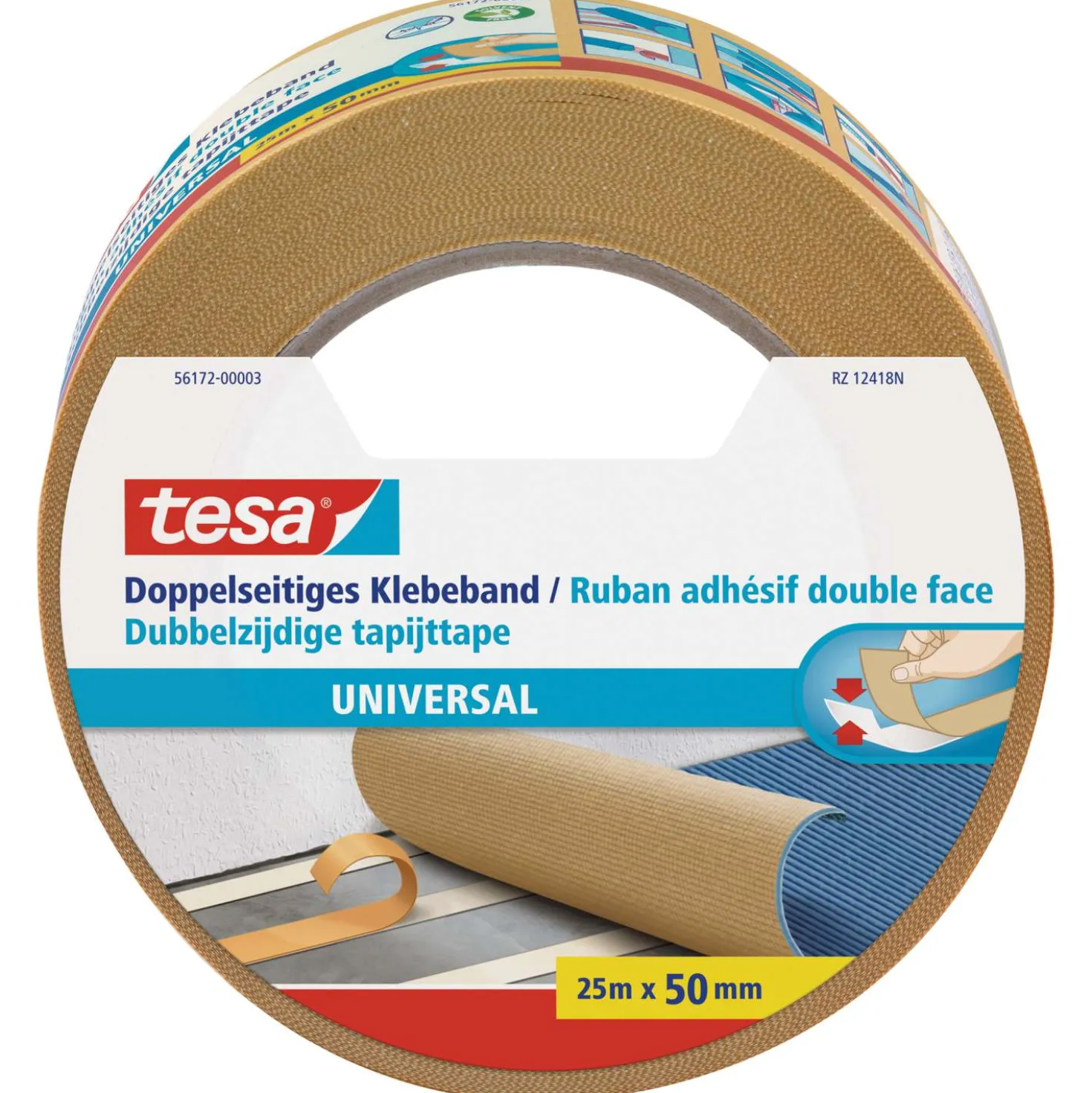 Tesa - Universal, Nastro biadesivo permanente