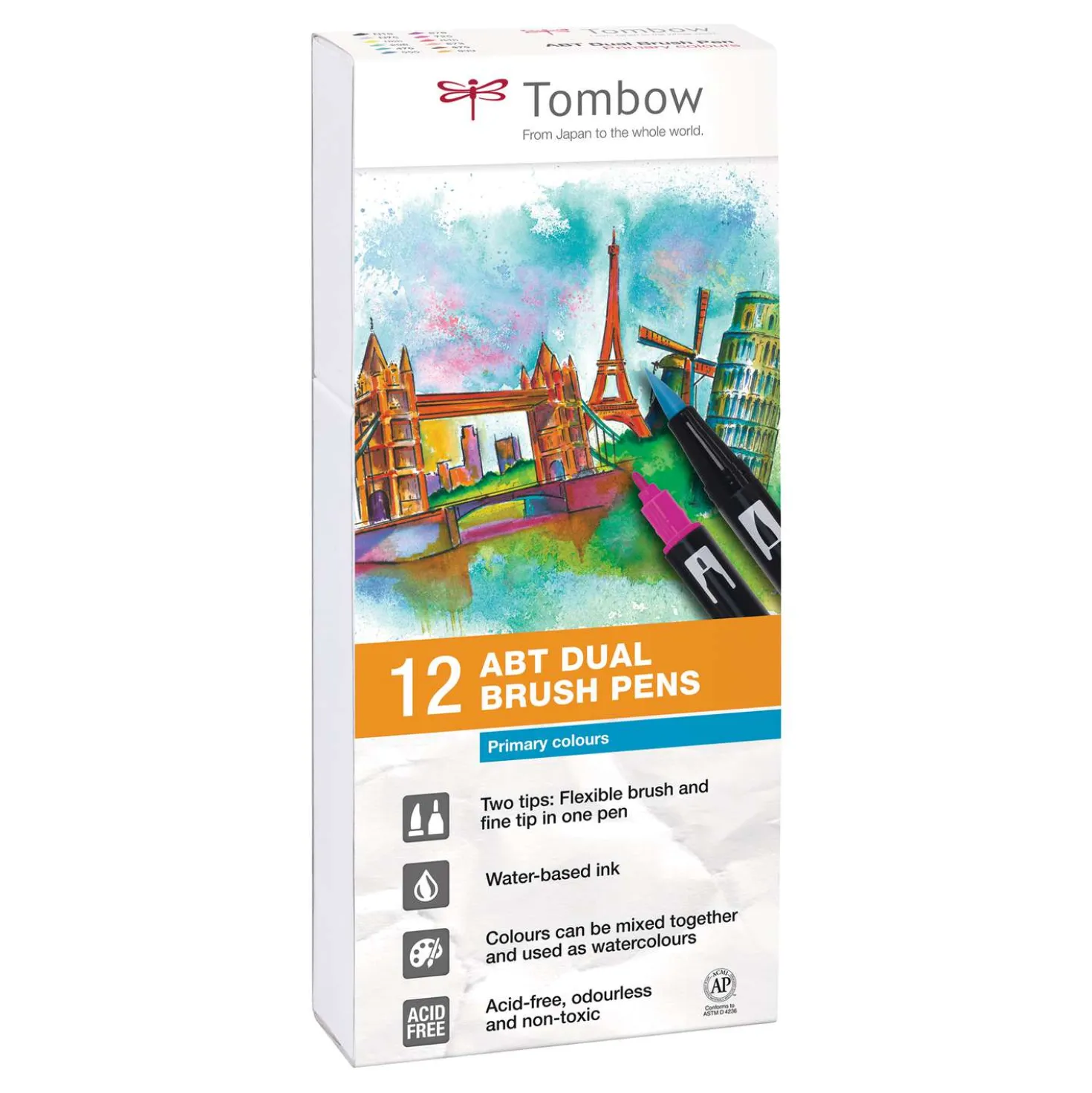 Tombow - Abt Dual Brush Pen, Set tematici da 12