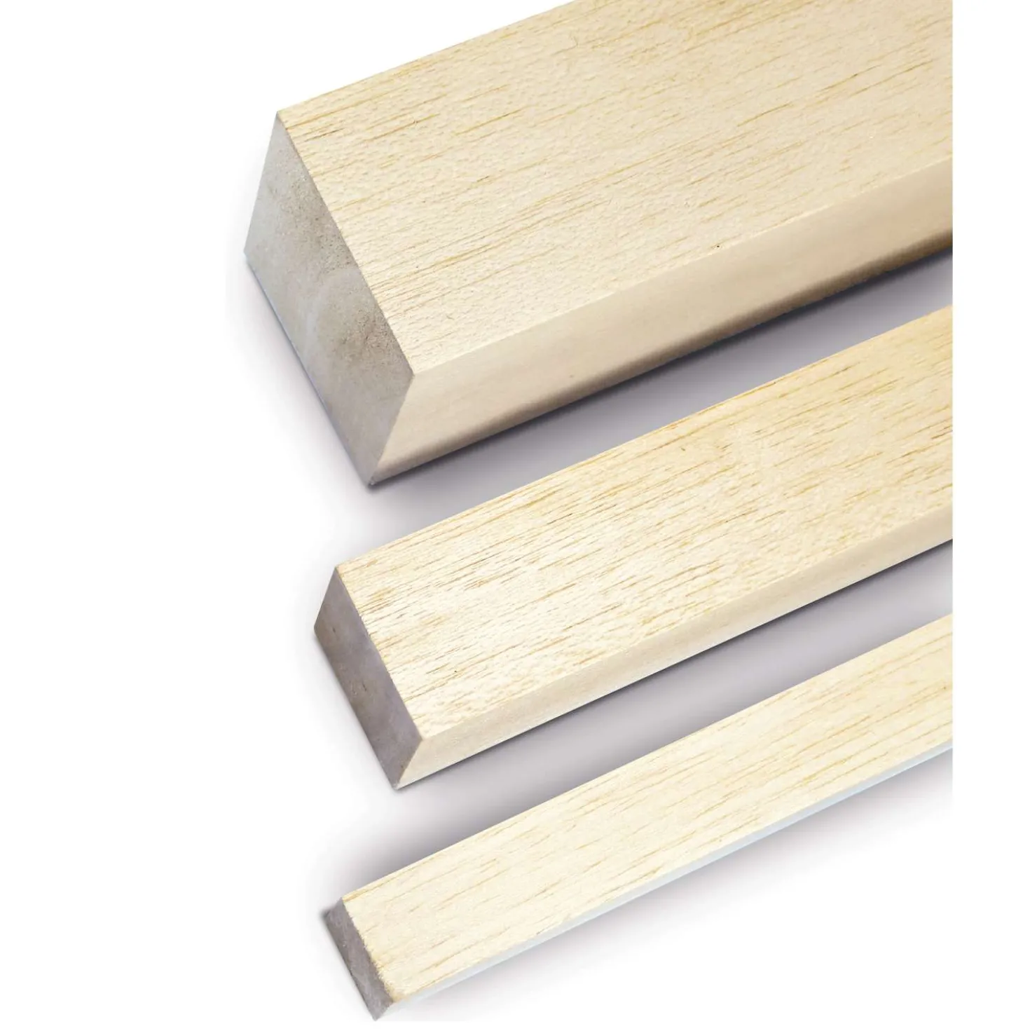 Travi in legno di balsa