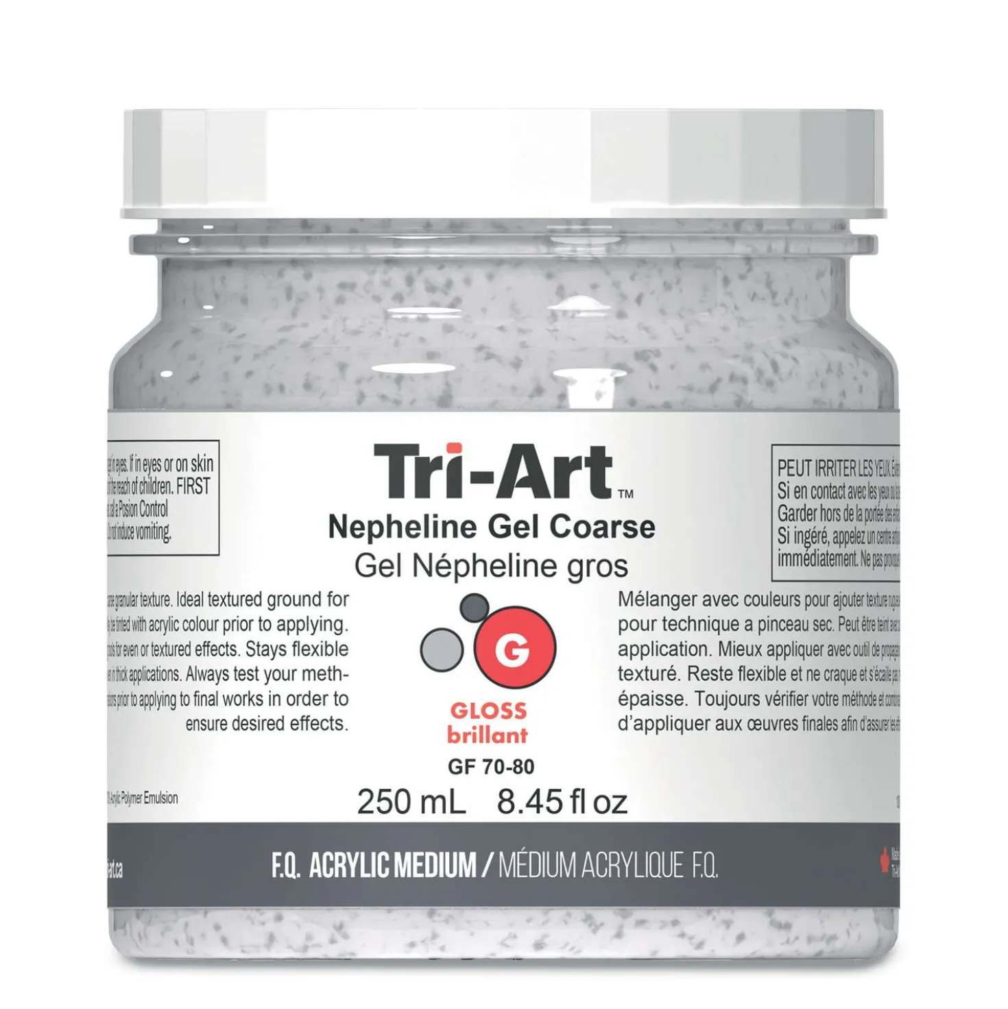 Tri-Art - Nepheline Gel, Medium acrilico lucido