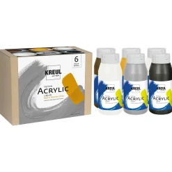 Triton Acrylic - Liquid Set, Base & Neutral Colors
