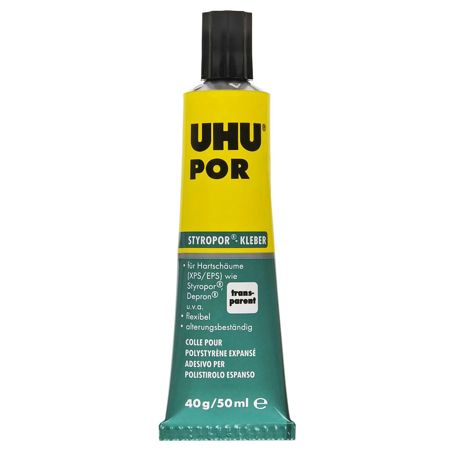 Uhu - Por, Colla a contatto per polistirolo
