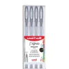 Uni Ball - Signo UM120NM, Set di 4 penne gel metallizzate