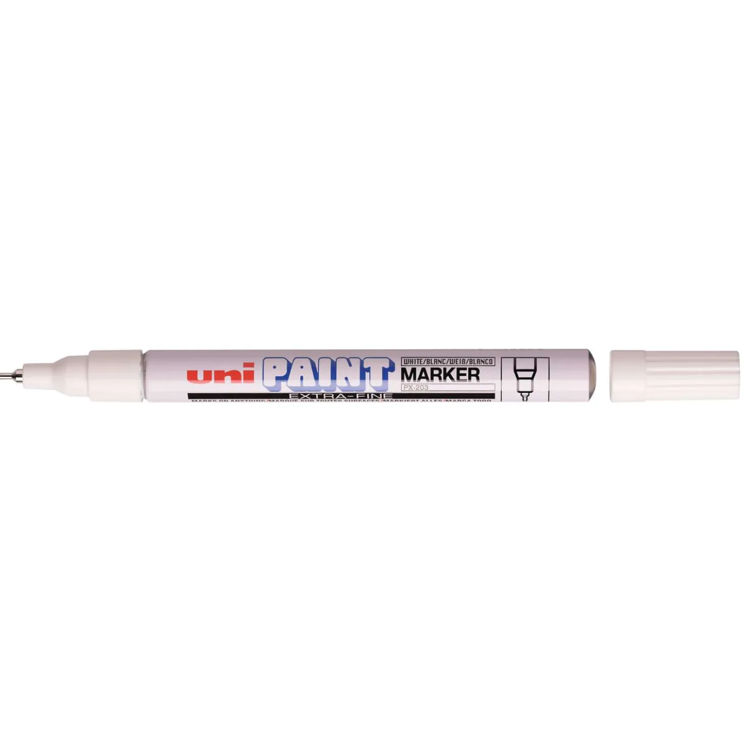Uni Paint - PX-203, Marker a vernice con punta extrafine