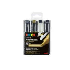 Uni Posca - PC-8K, Set da 4 marker