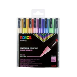 Uni Posca - PC-3M, Set di marker in colori pastello