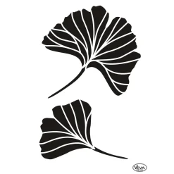 Viva Decor - Stencil universale, Motivo Ginkgo