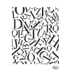 Viva Decor - Stencil universale, Lettere Allover