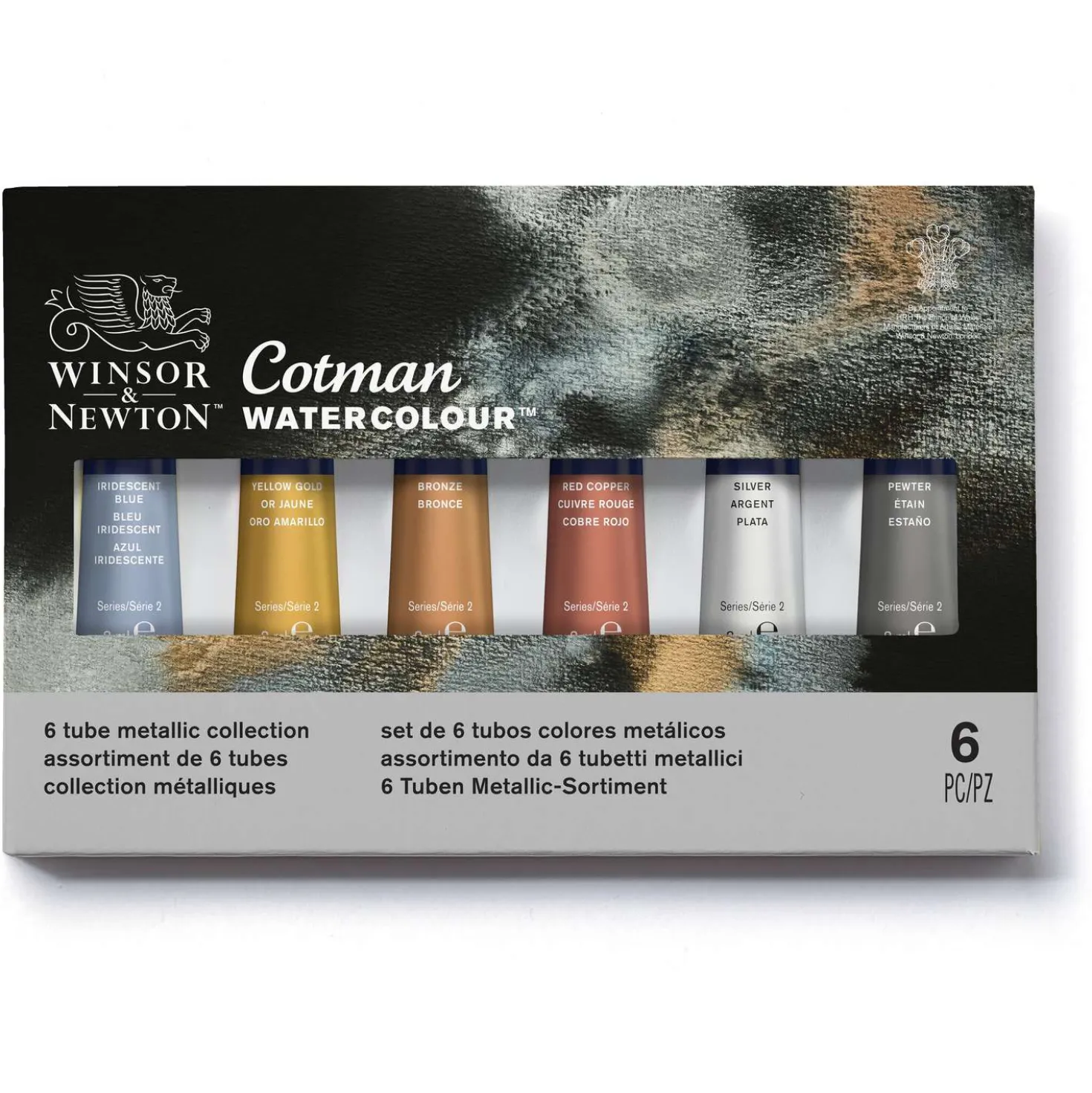 Winsor & Newton - Cotman, Set di acquerelli metallici