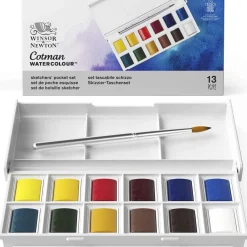 Winsor & Newton - Cotman Sketcher's Pocket Box 12 1/2 godet